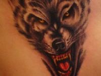 TATUAJE RETRATO DE LOBO