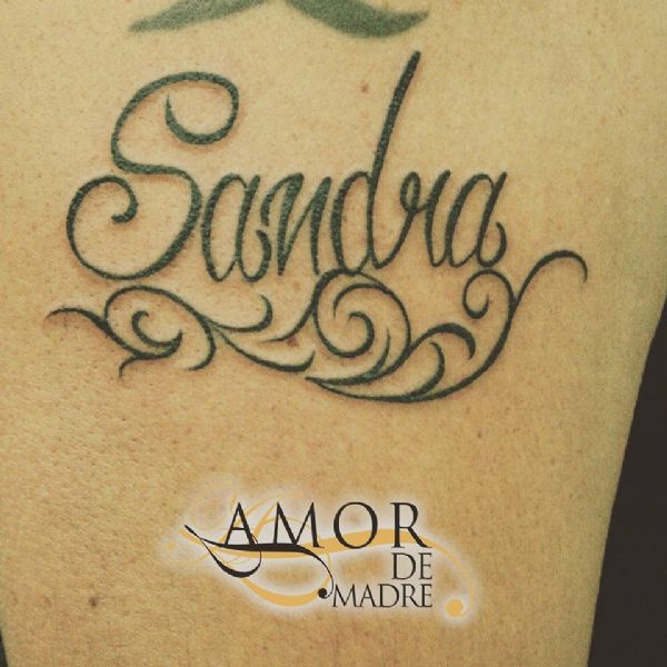 Sandra-nombre-name-tattoo-tatuaje-amor-de-madre-zamora