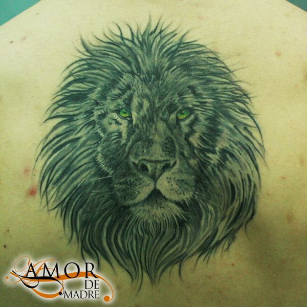 Leon-lion-rey-king-tattoo-tatuaje-amor-de-madre-zamora-espalda-back
