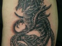 TATUAJE DRAGON BRAZO IZQUIERDO