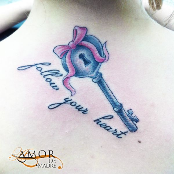 Llave-key-frase-phrase-follow-your-heart-tattoo-tatuaje-amor-de-madre-zamora