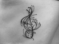 Clave-sol-musica-music-tattoo-tatuaje-amor-de-madre-zamora