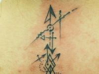 Flecha-arrow-composicion-tattoo-tatuaje-amor-de-madre-zamora