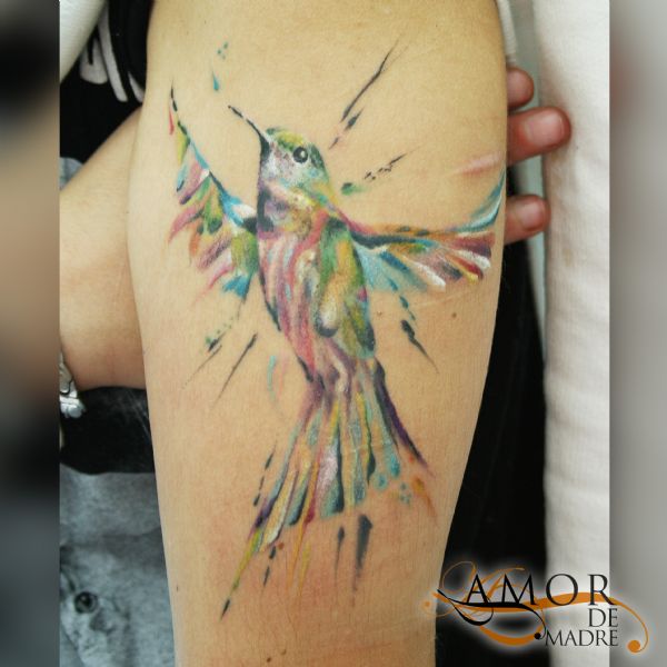 Pajaro-bird-color-colortattoo-tattoo-tatuaje-amor-de-madre-zamora